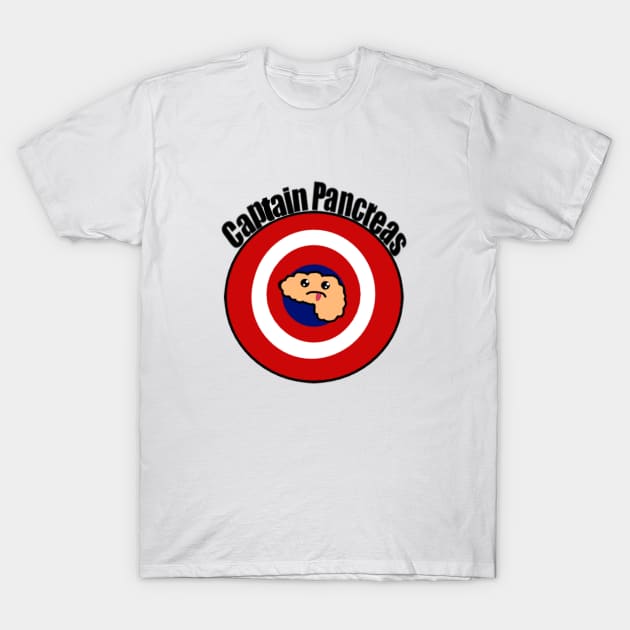 Captain Pancreas T-Shirt by CatGirl101